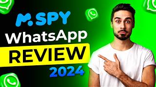 Monitor Whatsapp Chats with mSpy App  mSpy Review [upl. by Rofotsirk]