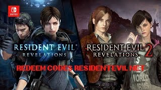 Nintendo Switch Redeeming Codes for Resident Evil Revelations 1 amp 2 [upl. by Alben]