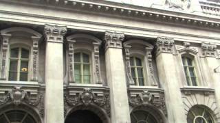 Walk along Cornhill to the Bank Tube Station in London [upl. by Yeldah]