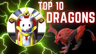 OSRS Top 10 Most Profitable Dragons [upl. by Stanwinn850]