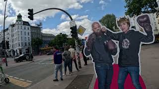 Reeperbahn  St Pauli  Große Freiheit am Donnerstag [upl. by Kcirej]