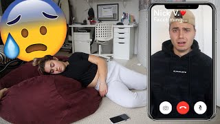 Passing Out While FaceTiming My Boyfriend Prank Cute Reaction [upl. by Allene]