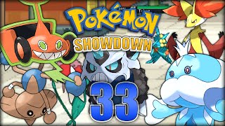 Pokémon Showdown Online Part 33 Intense  Mega Firnontor Team 13  ft Glebber [upl. by Zosema]