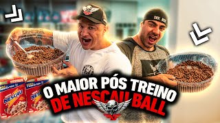 O MAIOR PÃ“S TREINO DE NESCAU BALL DO MUNDO COM FABIO GIGA E RAFAEL BRANDÃƒO [upl. by Larrie]