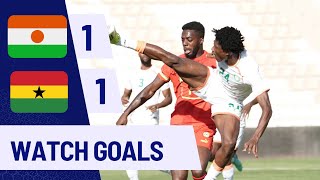 GHANA VS NIGER11AFCON QUALIFIERSGOALS amp HIGHLIGHTS [upl. by Eelidnarb]