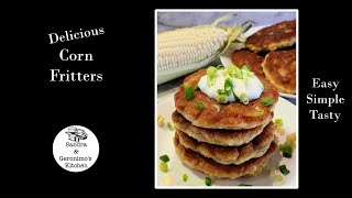 How to make Delicious Corn Fritters [upl. by Nnaeiram263]