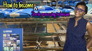 How to become a sterile processing technician NO SCHOOL IS NEEDED sterileprocessing spd [upl. by Elata]