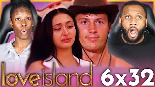 LEAH IS SENDING ROB HOME LOVE ISLAND SEASON 6 EPISODE 32 REACTION [upl. by Akcirederf]