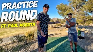 Las Vegas Challenge with Paul McBeth Brodie Smith and Nick Carl Practice Round [upl. by Flosi]