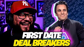 First Time Watching Sebastian Maniscalco  First Date Deal Breakers Reaction [upl. by Aileda]