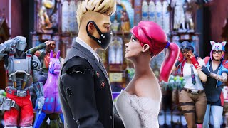 DRIFT AND BRITE GET MARRIED A Fortnite Short Film [upl. by Norrahs]