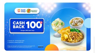 PROMO GASWAT ES TELER 77 CASHBACK 100 MAKS 15RB VIA QRIS BANK SAQU [upl. by Eniahpets]