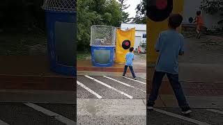 gizzard fest potterville guy gets dunked [upl. by Anneres]