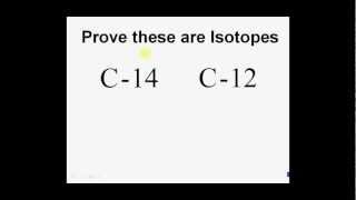 Solving Isotopes in Atoms Protons Neutrons amp Different Forms of the Same Element [upl. by Heng39]