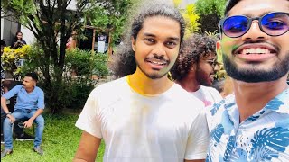 NIBM එකේ හෝලි පාර්ටි එකට ගියා  NIBM Holi Event [upl. by Vanessa]