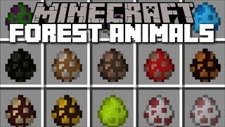 Minecraft FOREST ANIMALS MOD  PLAY WITH FOREST ANIMALS AND BREAD THEM Minecraft [upl. by Adlihtam]