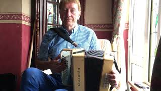 Roddy McCorley  Irish traditional march on button accordion [upl. by Oyek]