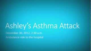 Ashley Having Another Asthma Attack  Ambulance Ride to the ER [upl. by Daus449]