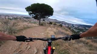 MTB Collserola  Rainy Flow Trails  Hardtail [upl. by Eelanna]