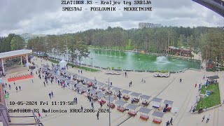 Zlatiborrs Live Stream kamera 15052024  Kraljev trg jezero Zlatibor [upl. by Starks]