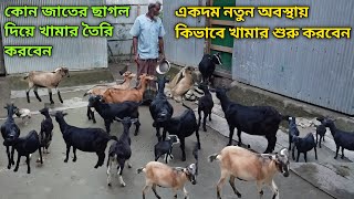 যাদের ছাগল পালনে কোন আইডিয়া নেই অথবা নতুন তারা শুরুতে কয়টা ছাগল এবং কিভাবে খামার তৈরি করবেন [upl. by Novahc]