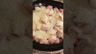 Crockpot Parmesan Garlic Chicken and Potatoes  Easy Crockpot Recipe [upl. by Yra]