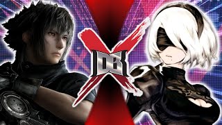 Noctis VS 2B Final Fantasy vs NieR  DBX [upl. by Mayhew]