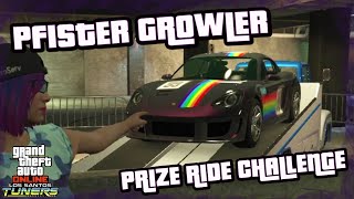 UNLOCK THE PFISTER GROWLER FOR FREE PRIZE RIDE CHALLENGE GTA 5 ONLINE TUNERS DLC [upl. by Alehcim]