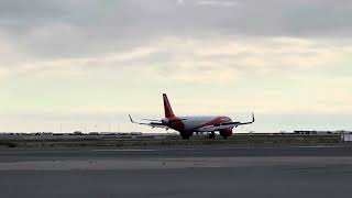 Easyjet A320 landing in Nice [upl. by Susette]