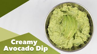 Keto Creamy Avocado Dip Recipe [upl. by Wheelwright189]