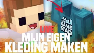 MIJN EIGEN KLEDING MAKEN MINETOPIA LIVE ROADTO99K [upl. by Annayar]