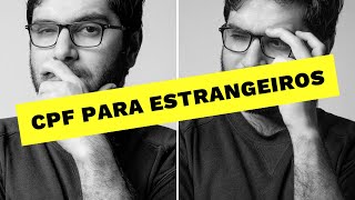 Como fazer CPF para estrangeiro cpf brasil estrangeiro documentos [upl. by Saleem819]