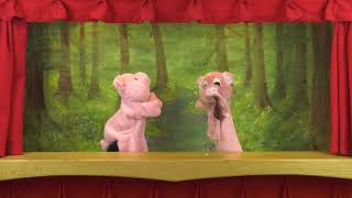 The Three Little Pigs  Childrens Puppet Show [upl. by Rudyard382]