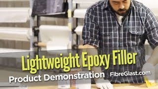 Lightweight Epoxy Filler Demo [upl. by Seed429]