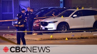 Boy 14 charged with 1stdegree murder in Etobicoke mass shooting [upl. by Geminius952]