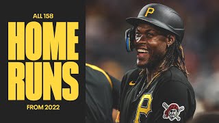 All 158 Home Runs from 2022  Pittsburgh Pirates [upl. by Heidt]