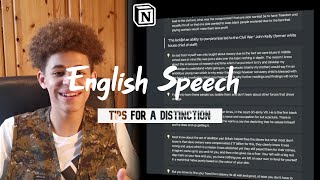 How to Get a DISTINCTION In Your GCSE English Language Speech [upl. by Bick877]