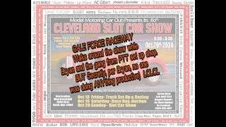 Gale Force Raceway LIVE from the Cleveland slot car show  OCT 20 [upl. by Aicirt]