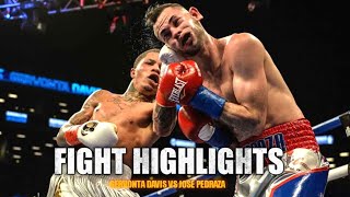 GERVONTA DAVIS VS JOSÉ PEDRAZA  Full Fight Highlights [upl. by Corder]