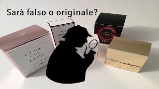 COME DISTINGUERE UN PROFUMO FALSO DALLORIGINALE [upl. by Maressa]