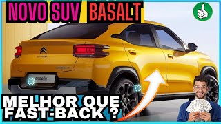 ♻️NOVO SUV da Citroen o C3x que não é mais C3 e sim Basalt Suv Coupê com cara de FIAT FASTBACK [upl. by Wehhtam512]