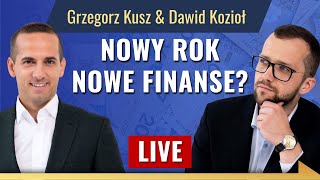 Jak zaplanować FINANSOWO nowy rok – Dawid Kozioł amp Grzegorz Kusz  LIVE 8 [upl. by Yanahc286]