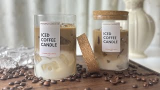 How To Make Coffee Scented Candle  DIY Iced Coffee Candle Tutorial [upl. by Michell]