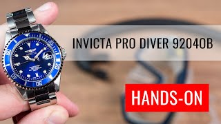 HANDSON Invicta Pro Diver Quartz 9204OB [upl. by Anoek]