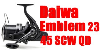 Daiwa Emblem 45 SCW QD 2023 ГОД [upl. by Holds407]