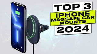 Top 3 BEST iPhone Magsafe Car Mount [upl. by Zilla]