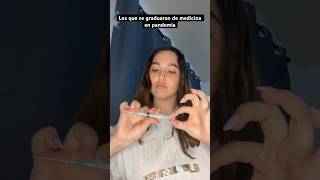 LOS QUE SE GRADUARON DE MEDICINA EN PANDEMIA 🫣🫣 humor shorts viral girl comedy relatable [upl. by Douville]