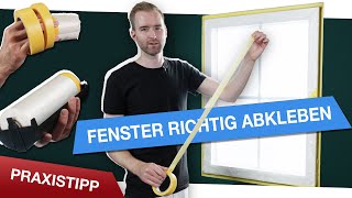 Fenster richtig abkleben Praxistipps vom Experten Lukas  Anleitung amp Tricks [upl. by Werdnaed570]