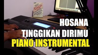 Be Lifted HighHosanna True Worshippers Medley Tinggikan DiriMu GMB  Instrumental lirik [upl. by Ynaittirb]