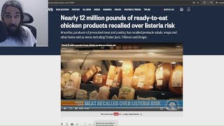 Meat recall over chicken contaminated with Listeria  Unintentional ASMR [upl. by Gipsy]